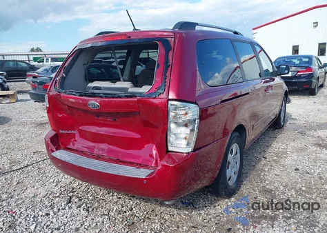 2010 Kia Sedona Lx from USA, damaged, VIN KNDMG4C31A6335311